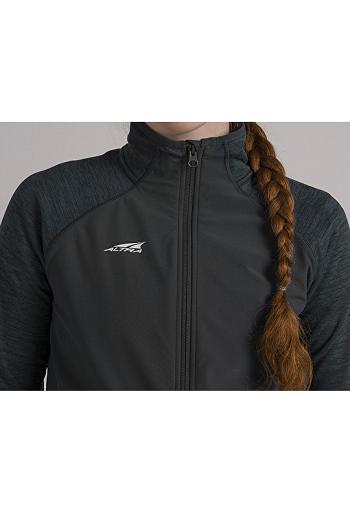 Black Altra EVERYDAY HYBRID JACKET Women's Tops | US_EF7320