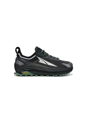 Black / Grey Altra Olympus 5 Men's Trail | US_R6753