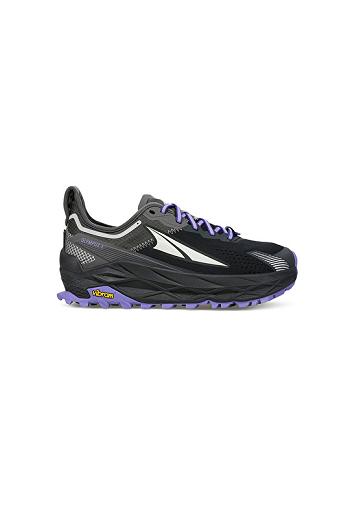 Black / Grey Altra Olympus 5 Women's Trail | US_QA1889