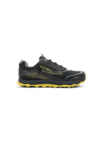 Black / Yellow Altra Lone Peak All-wthr Low Men's Outdoor | US_KM7053