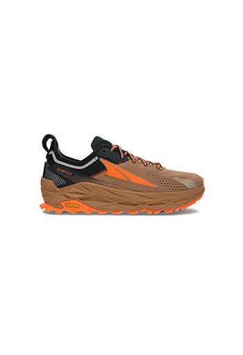 Brown Altra Olympus 5 Men's Trail | US_YN5390