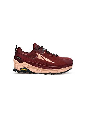 Burgundy Altra Olympus Hike Low Gtx Women's Outdoor | US_QA6762