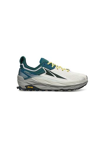 Grey / Turquoise Altra Olympus 5 Men's Trail | US_CT4002