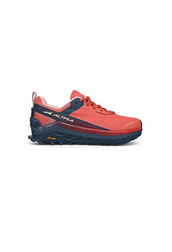 Navy / Coral Altra Olympus 4 Women's Trail | US_CT9141