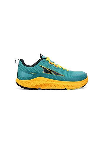 Turquoise / Yellow Altra Outroad Women's Trail | US_KM3262