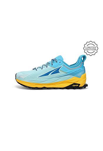 White / Blue Altra Olympus 5 Chamonix Men's Finder | US_N1664