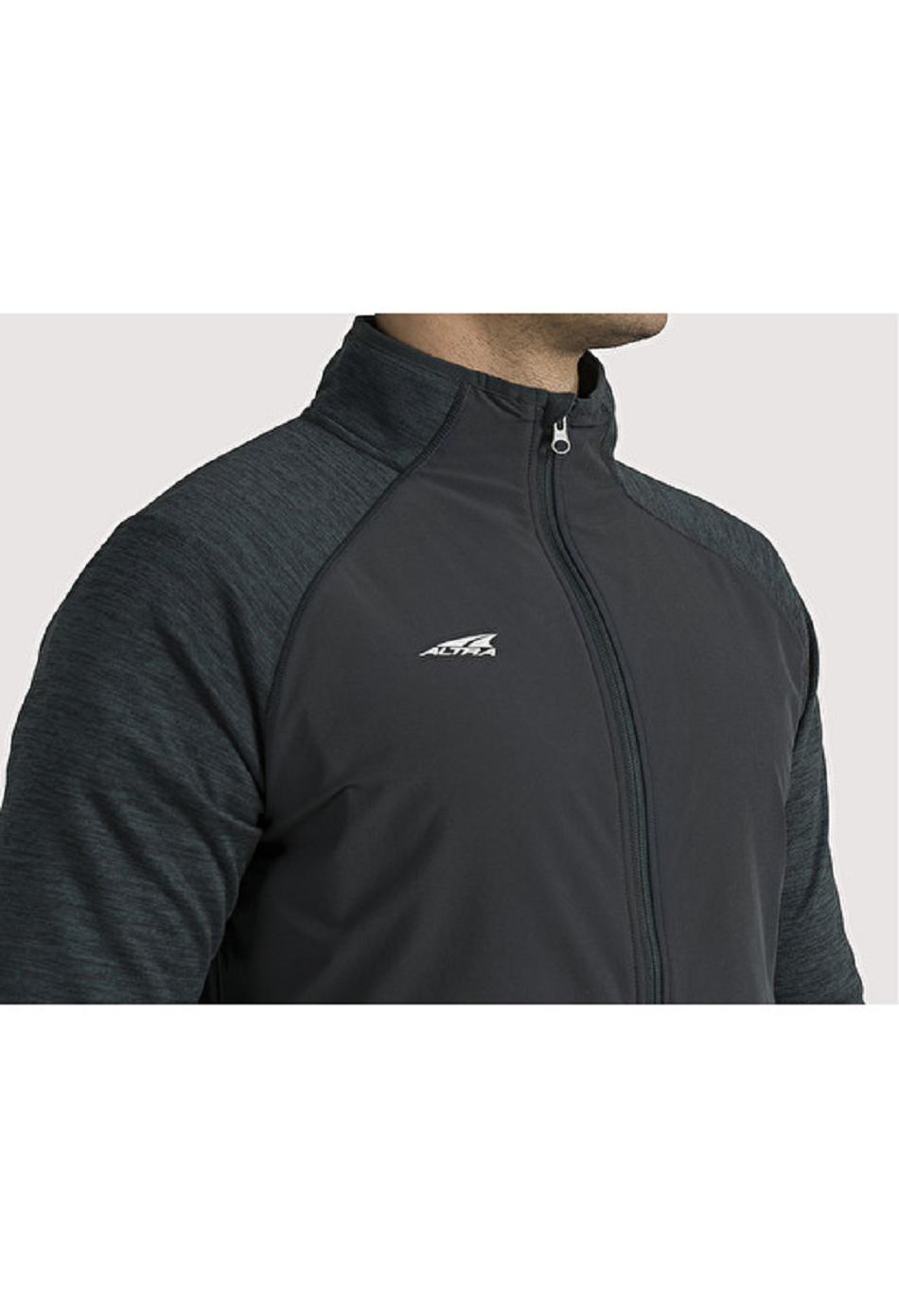 Black Altra EVERYDAY HYBRID JACKET Men's Tops | US_GB8355