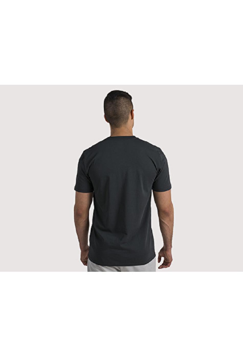 Black Altra EVERYDAY RECYCLED TEE Men's Tops | US_J7536