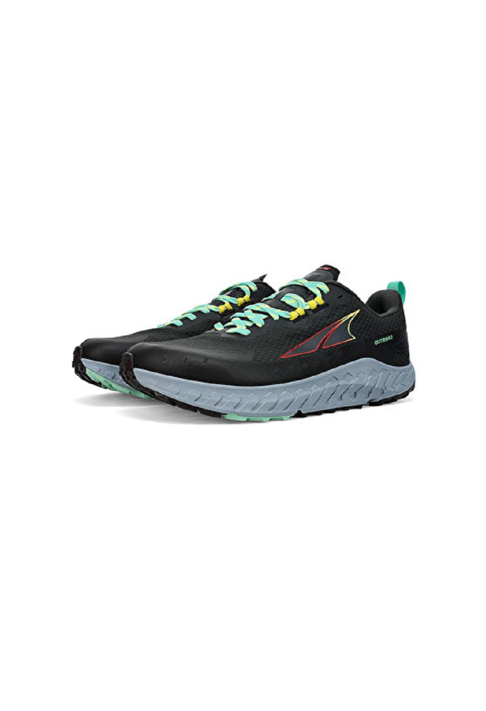 Dark Grey / Blue Altra Outroad Men's Finder | US_O6526