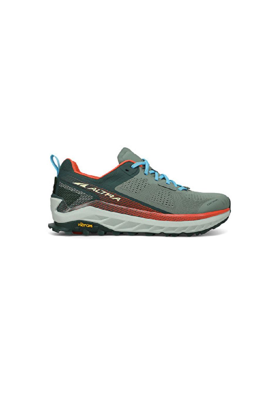 Green / Orange Altra Olympus 4 Men\'s Outlet | US_H2948