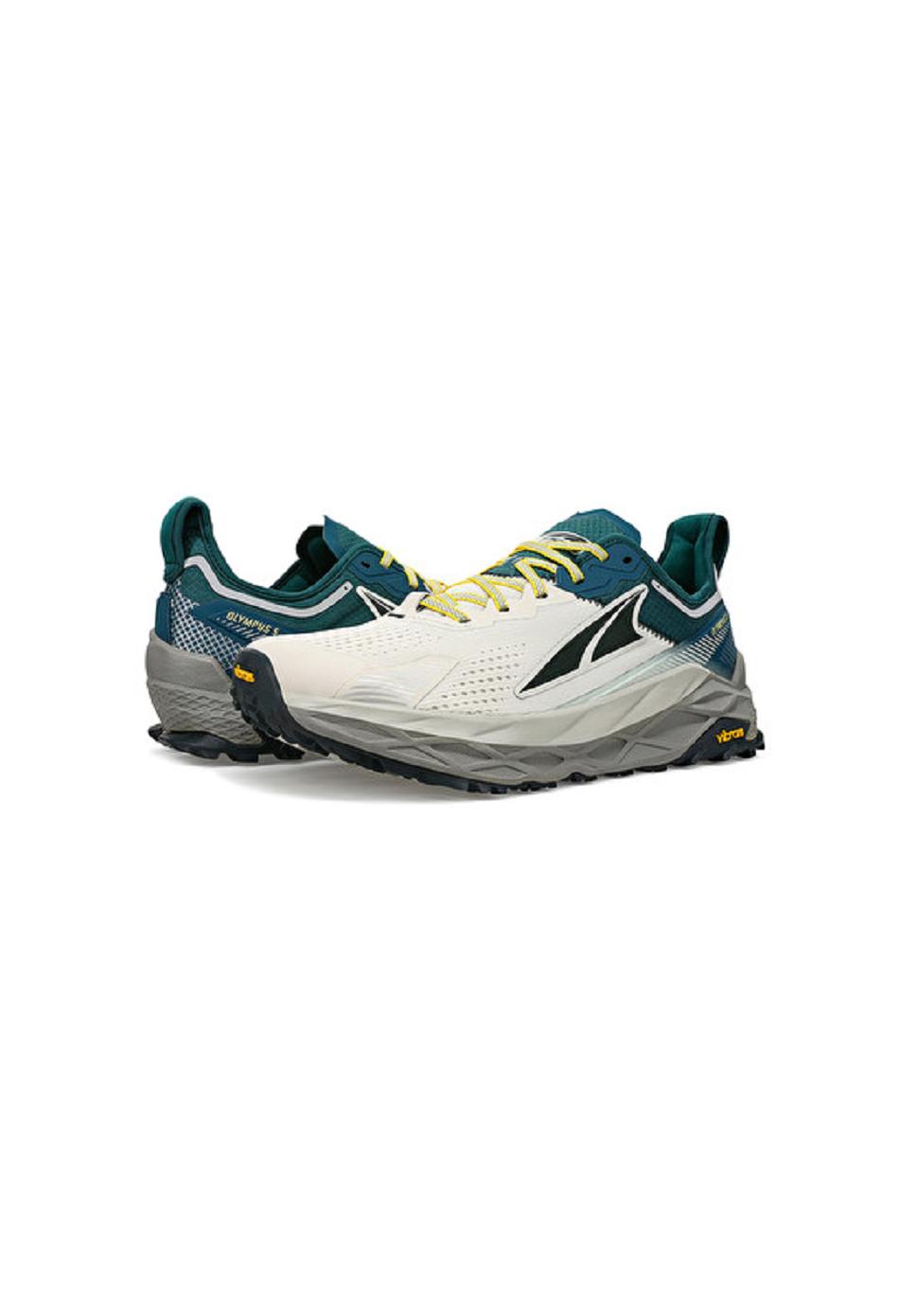 Grey / Turquoise Altra Olympus 5 Men's Trail | US_CT4002