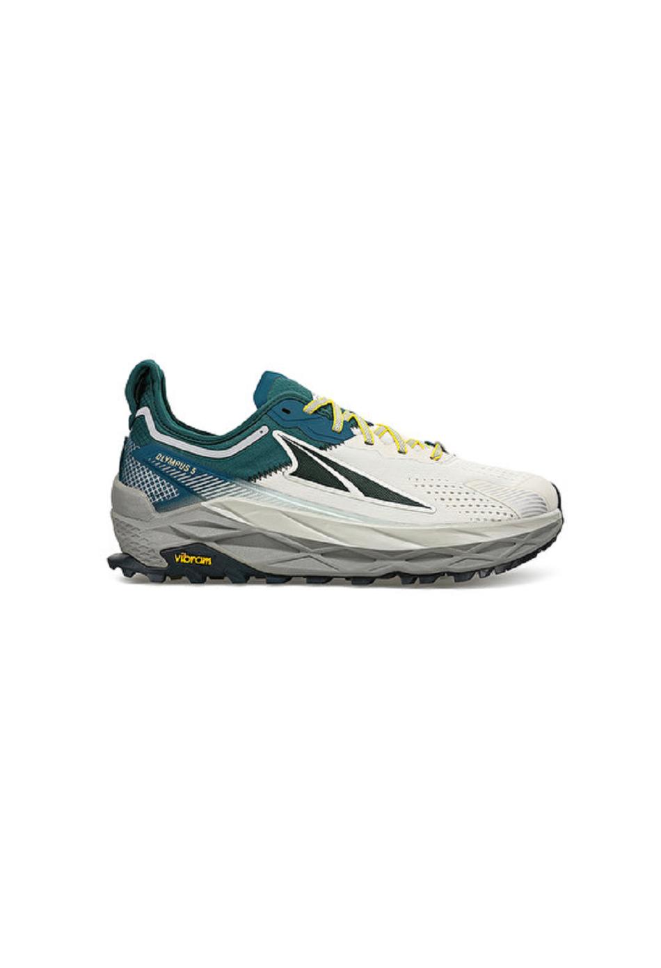 Grey / Turquoise Altra Olympus 5 Men\'s Trail | US_CT4002