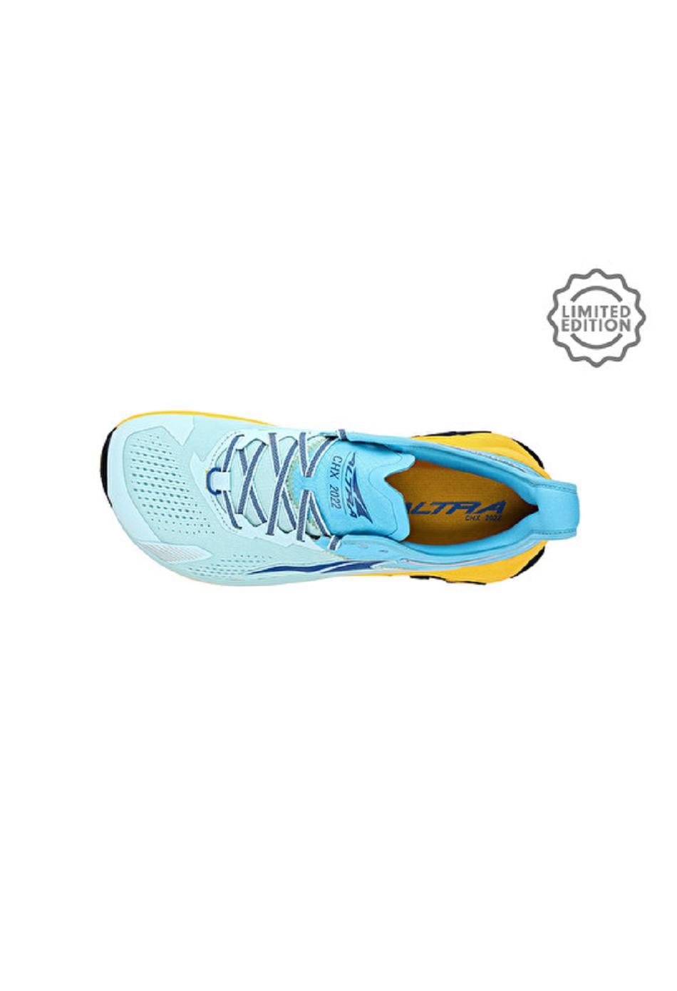 White / Blue Altra Olympus 5 Chamonix Men's Finder | US_N1664