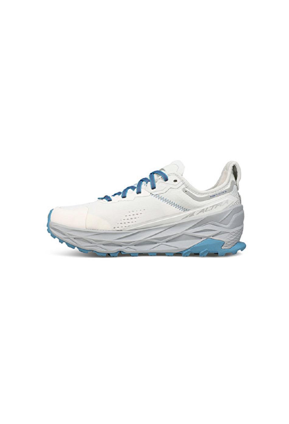 White / Blue Altra Olympus 5 Women's Trail | US_O1858