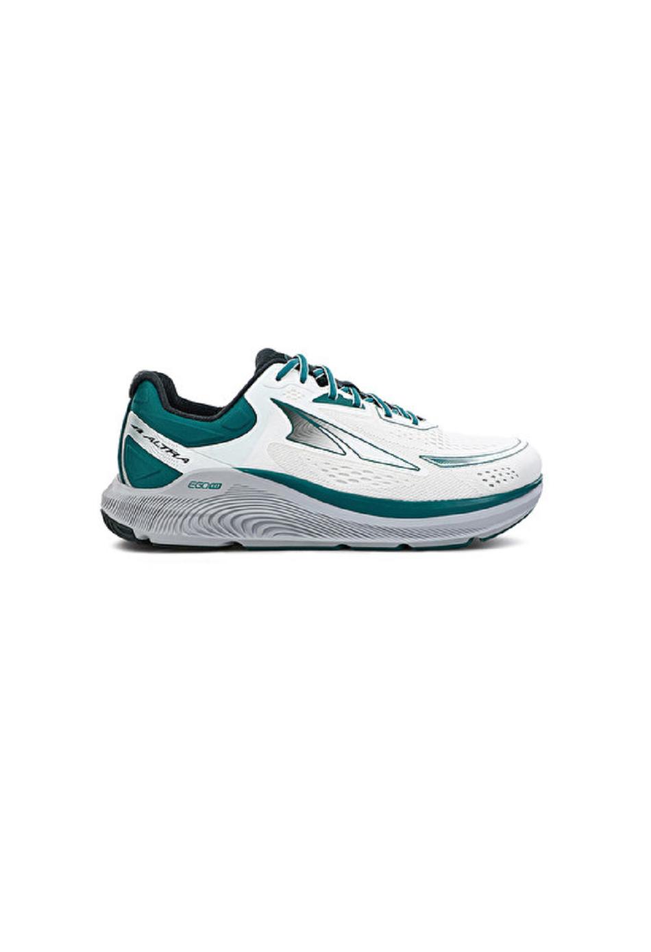 White / Green Altra Paradigm 6 Men\'s Road | US_VF7676