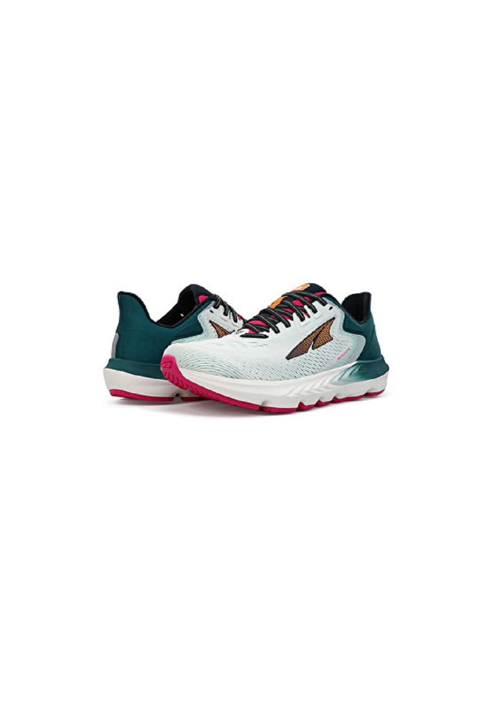 White / Green Altra Provision 6 Women's Finder | US_WX7274