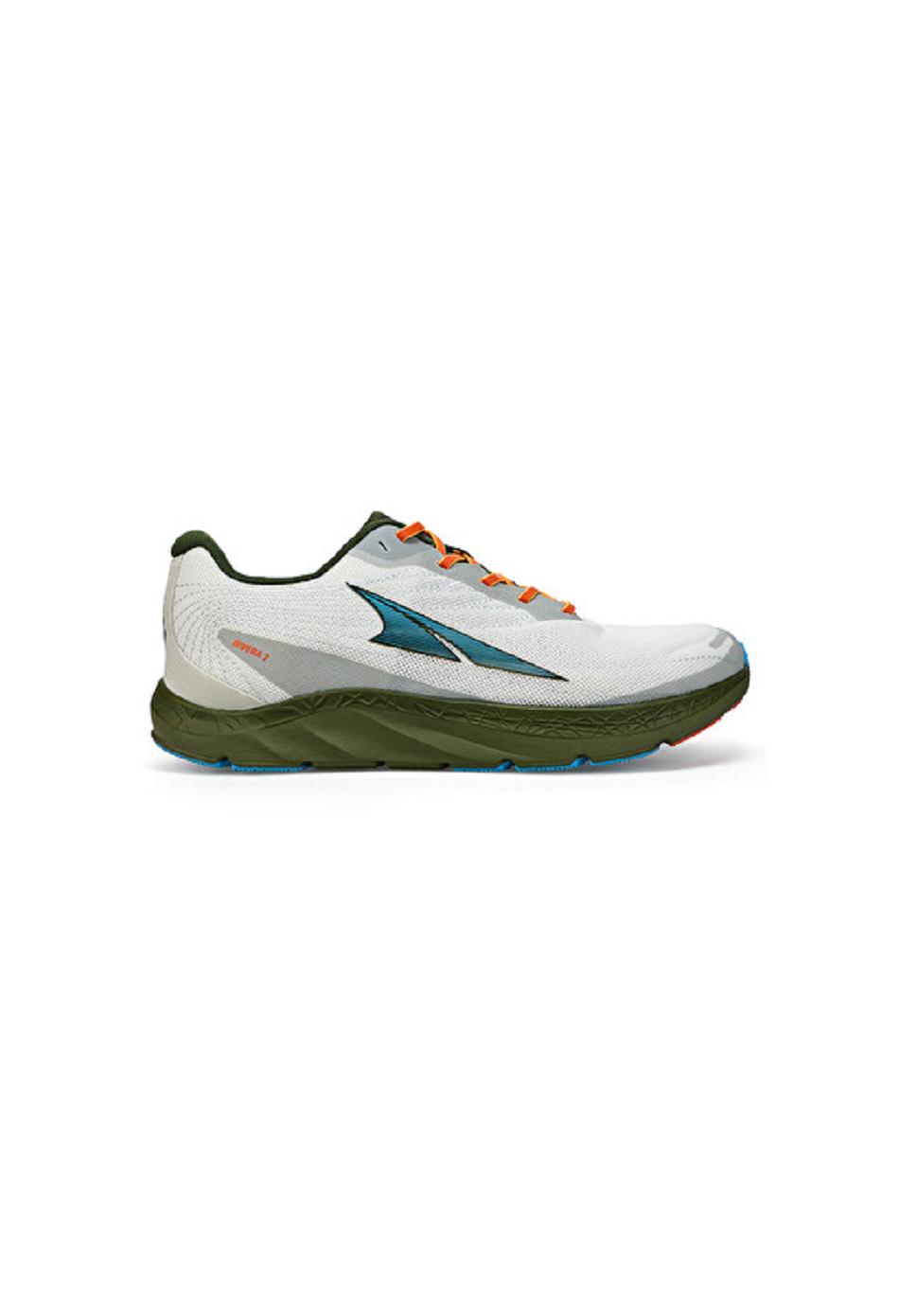 White / Green Altra Rivera 2 Men\'s Road | US_EF3350